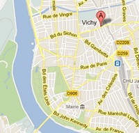 TROUVER VICHY BUREAU